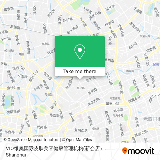 VIO维奥国际皮肤美容健康管理机构 map