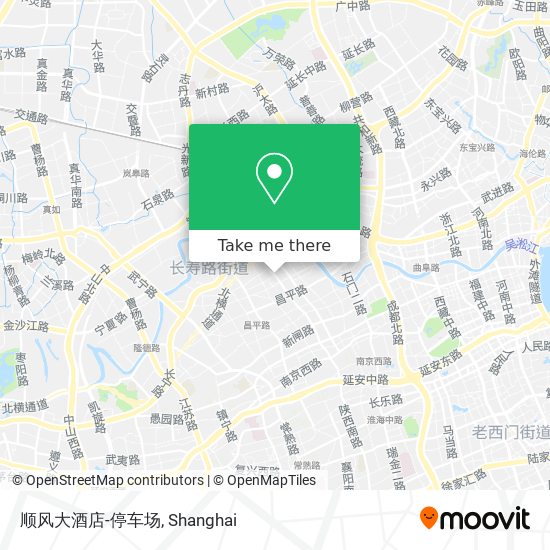顺风大酒店-停车场 map