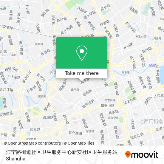 江宁路街道社区卫生服务中心新安社区卫生服务站 map