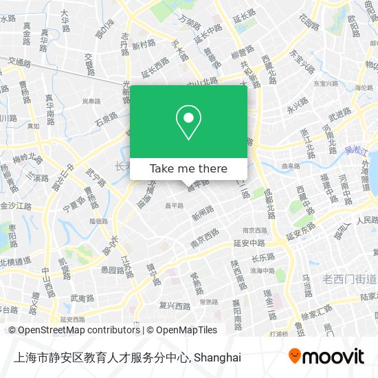 上海市静安区教育人才服务分中心 map