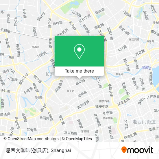 思帝文咖啡(创展店) map
