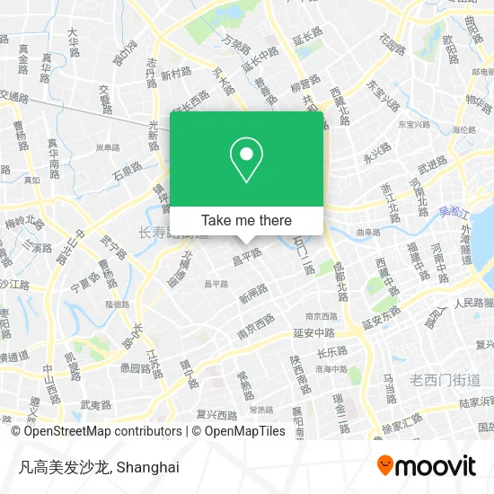 凡高美发沙龙 map