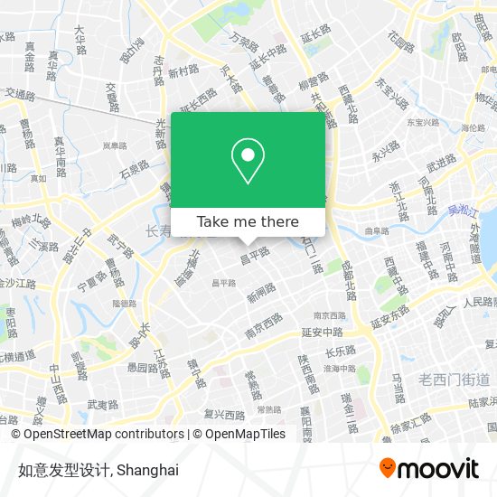 如意发型设计 map