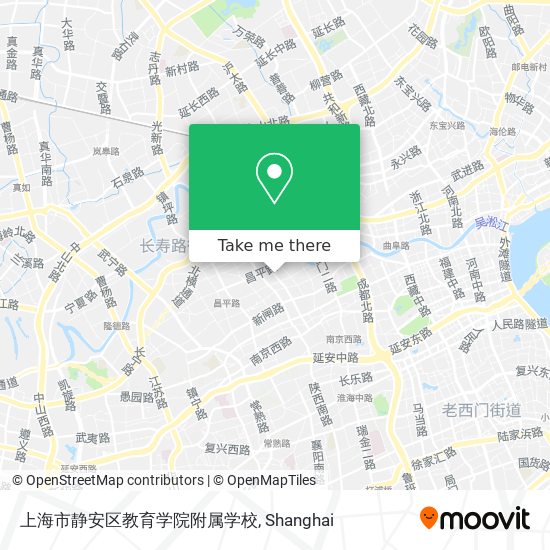 上海市静安区教育学院附属学校 map