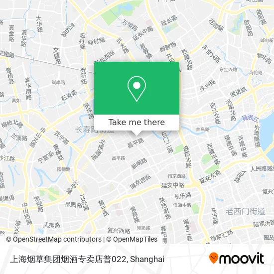 上海烟草集团烟酒专卖店普022 map