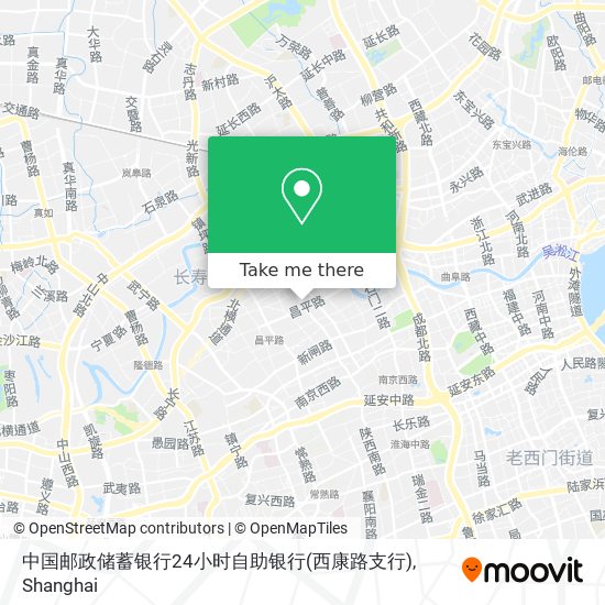 中国邮政储蓄银行24小时自助银行(西康路支行) map