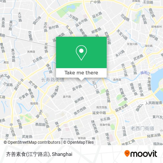 齐善素食(江宁路店) map