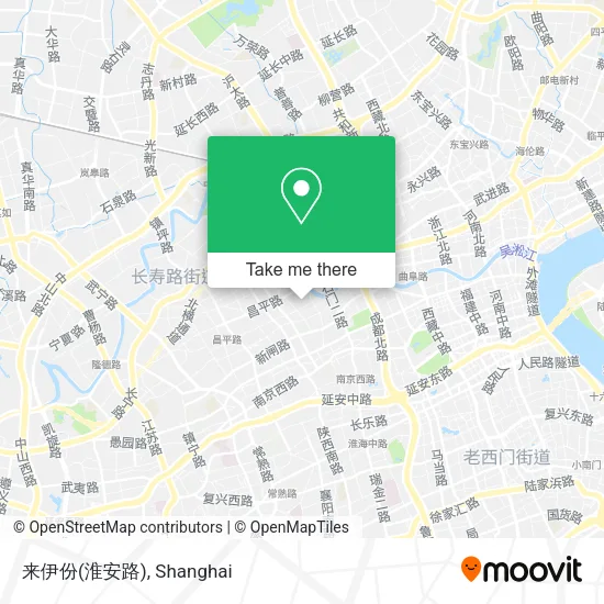 来伊份(淮安路) map