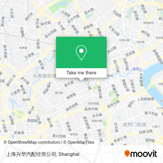 上海兴华汽配经营公司 map
