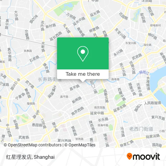 红星理发店 map