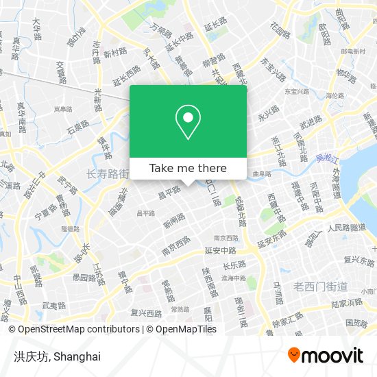 洪庆坊 map