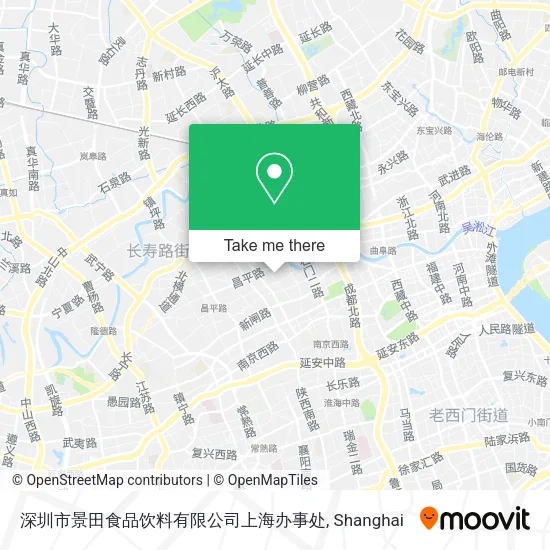 深圳市景田食品饮料有限公司上海办事处 map