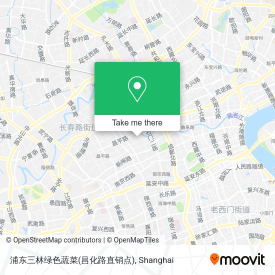 浦东三林绿色蔬菜(昌化路直销点) map