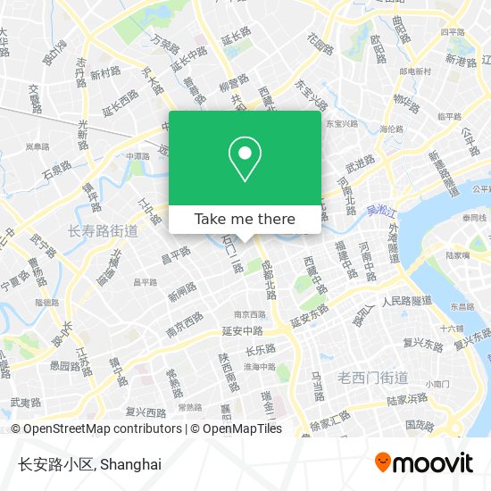 长安路小区 map