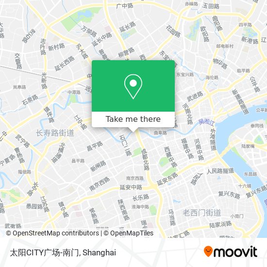 太阳CITY广场-南门 map