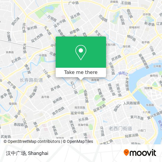 汉中广场 map