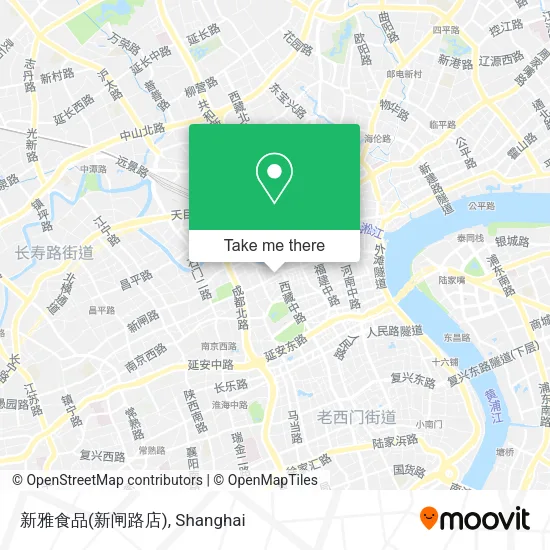 新雅食品(新闸路店) map