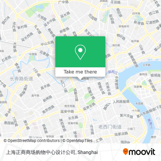 上海正商商场购物中心设计公司 map