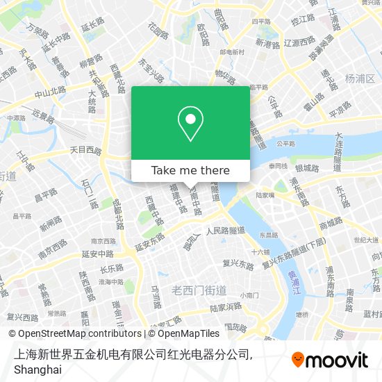 上海新世界五金机电有限公司红光电器分公司 map