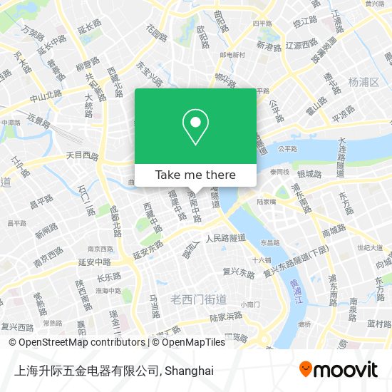 上海升际五金电器有限公司 map