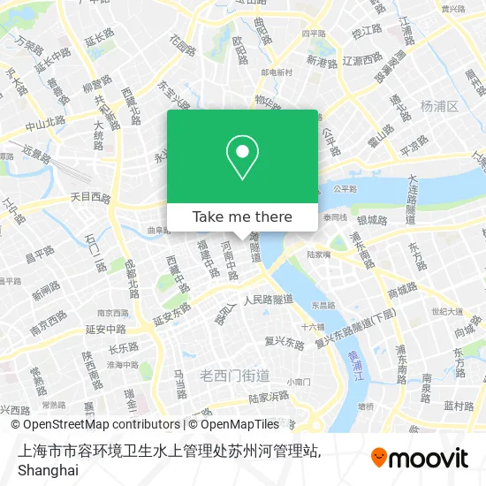 上海市市容环境卫生水上管理处苏州河管理站 map