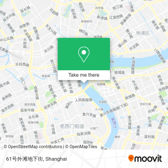 61号外滩地下街 map