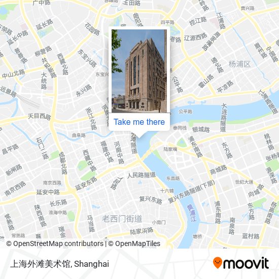 上海外滩美术馆 map
