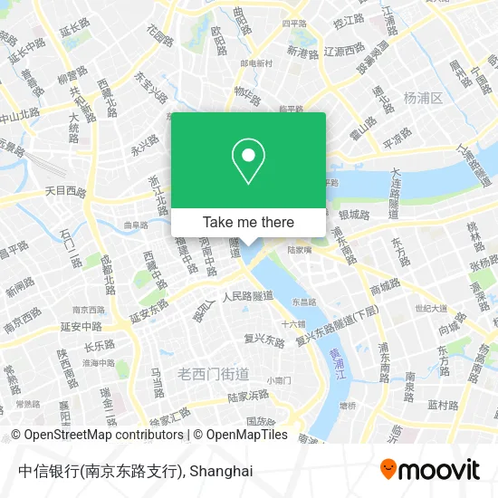 中信银行(南京东路支行) map