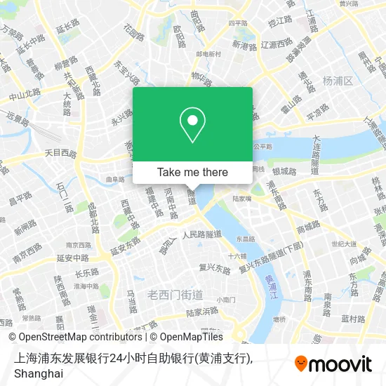 上海浦东发展银行24小时自助银行(黄浦支行) map