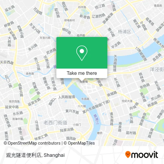 观光隧道便利店 map