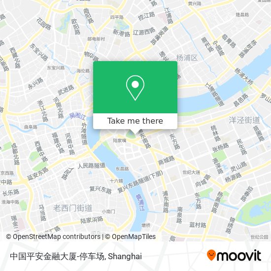 中国平安金融大厦-停车场 map