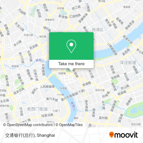 交通银行(总行) map