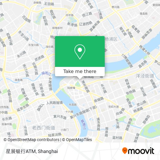 星展银行ATM map