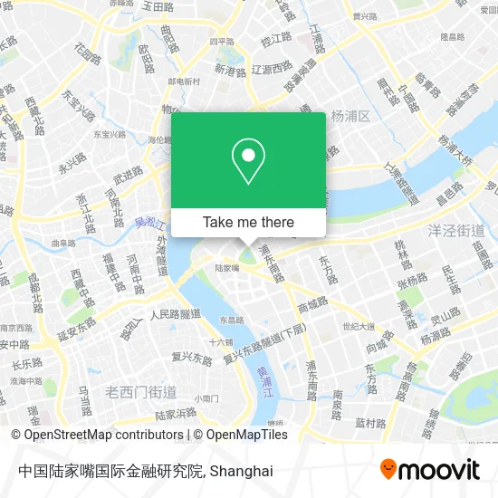 中国陆家嘴国际金融研究院 map