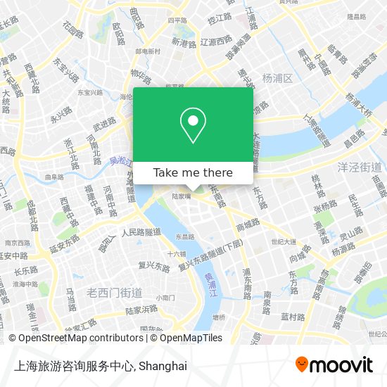 上海旅游咨询服务中心 map