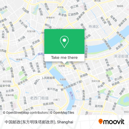 中国邮政(东方明珠塔邮政所) map