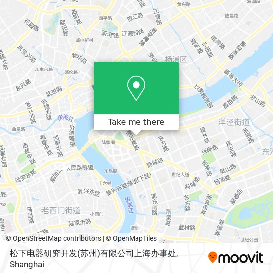 松下电器研究开发(苏州)有限公司上海办事处 map