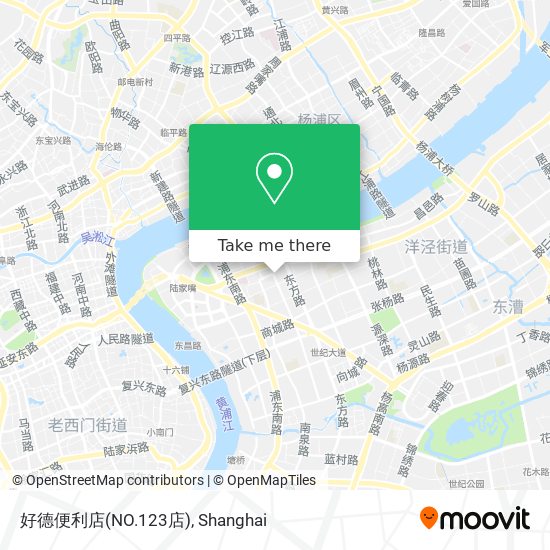 好德便利店(NO.123店) map