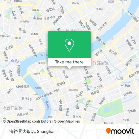 上海裕景大饭店 map