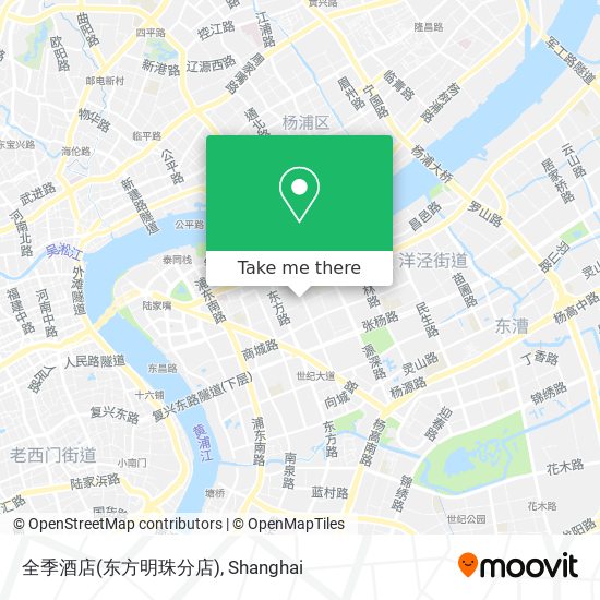 全季酒店(东方明珠分店) map