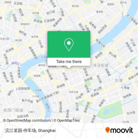 滨江茗园-停车场 map