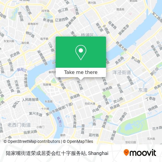 陆家嘴街道荣成居委会红十字服务站 map