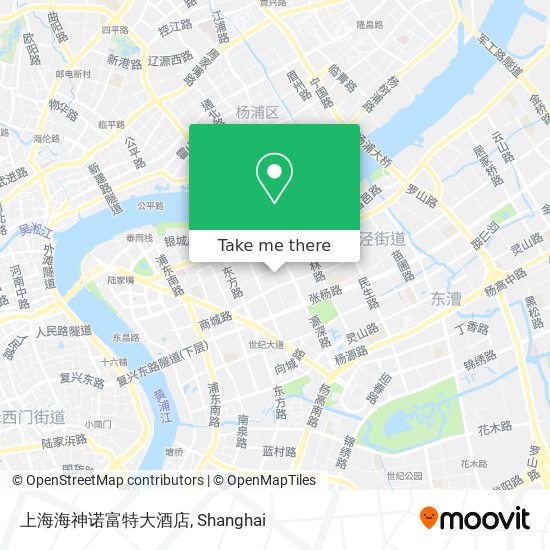 上海海神诺富特大酒店 map
