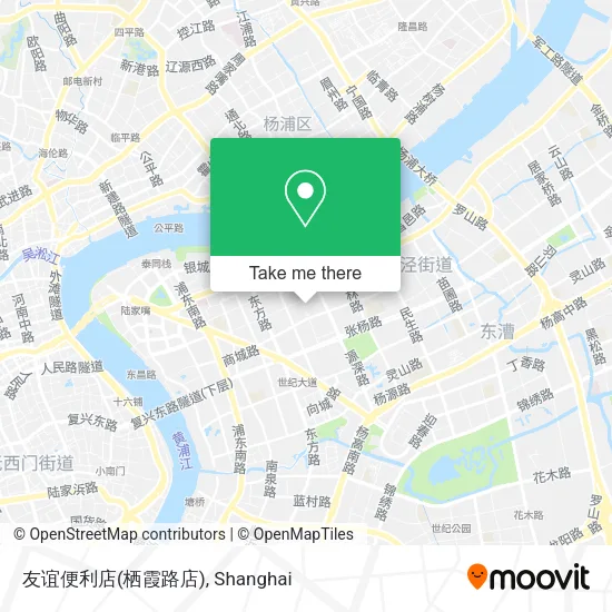 友谊便利店(栖霞路店) map
