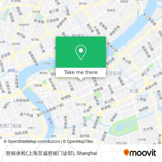 慈铭体检(上海至诚慈铭门诊部) map