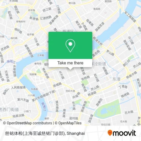 慈铭体检(上海至诚慈铭门诊部) map