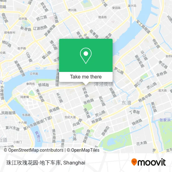 珠江玫瑰花园-地下车库 map