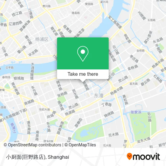 小厨面(巨野路店) map