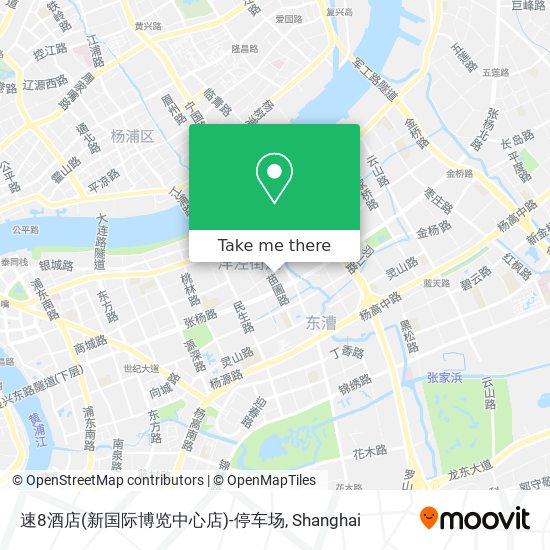 速8酒店(新国际博览中心店)-停车场 map