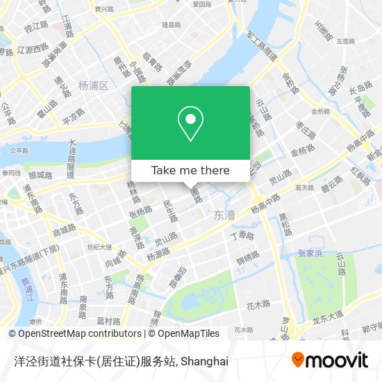 洋泾街道社保卡(居住证)服务站 map